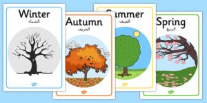the four seasons in Arabic